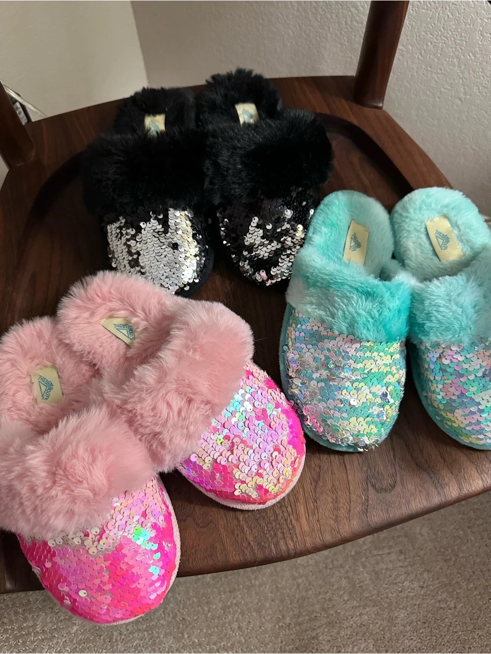 Thereabouts - Kid Sequin Slippers (3 Pairs)
